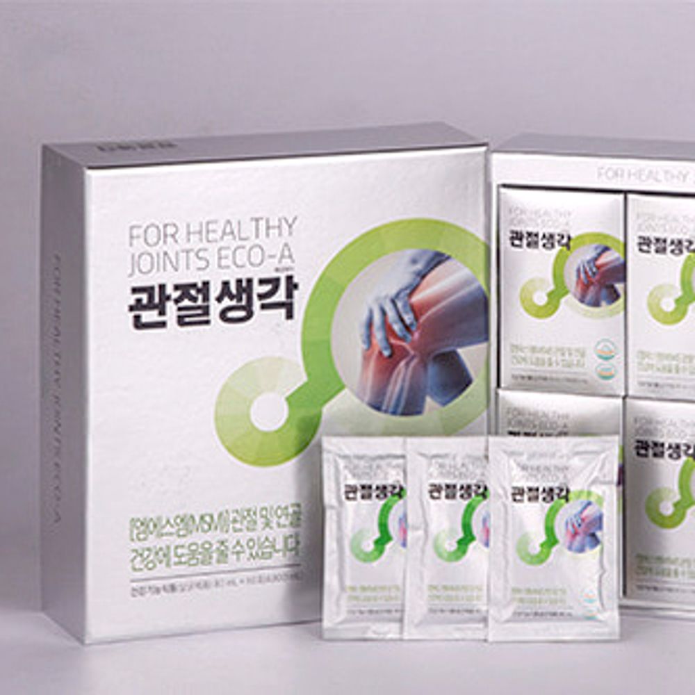 [GLBT] Joint Liquid Support ECO-A 1Box (80ml x 60) – Liquid Supplement for Joint & Cartilage Health, Fast Absorption, Ionized for Better Nutrient Delivery- Made in KOREA